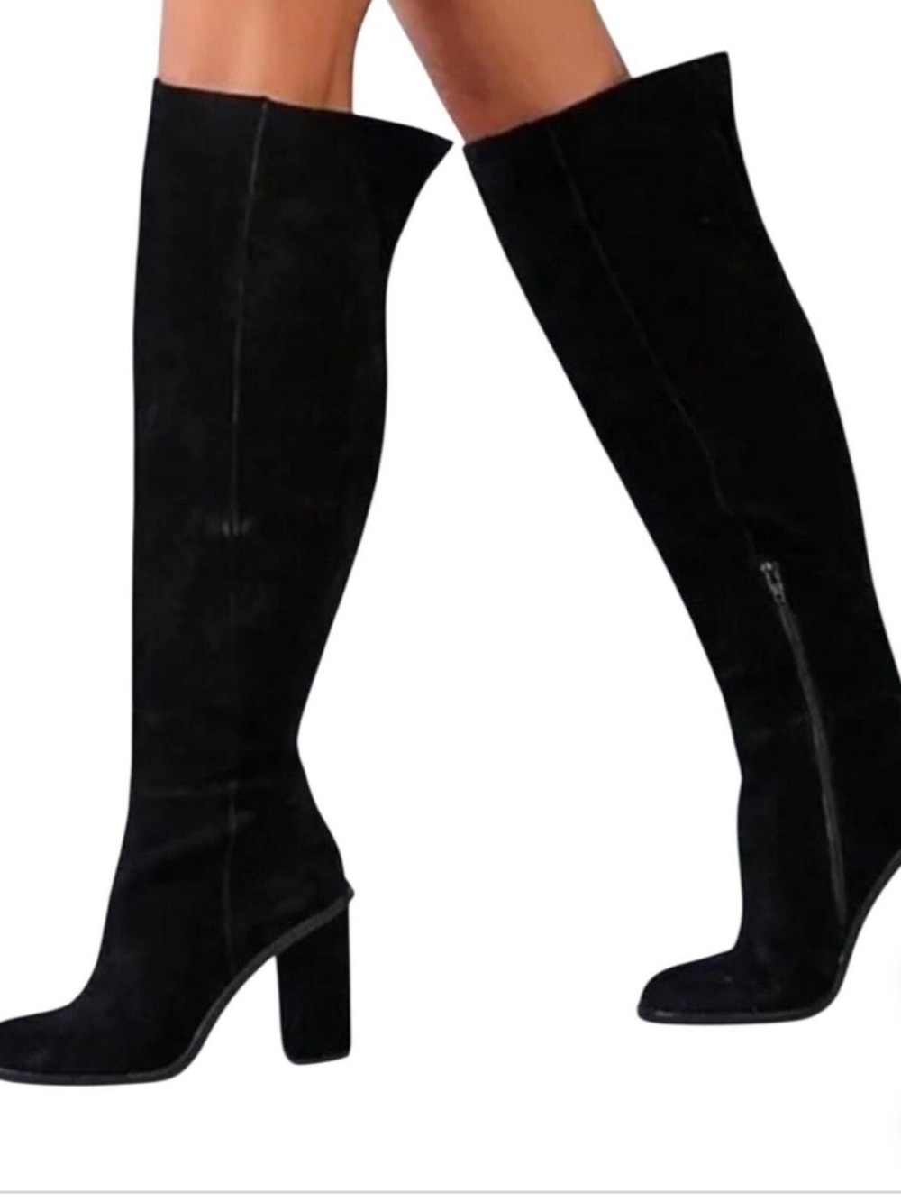 Gianni Bini Black Suede Boot